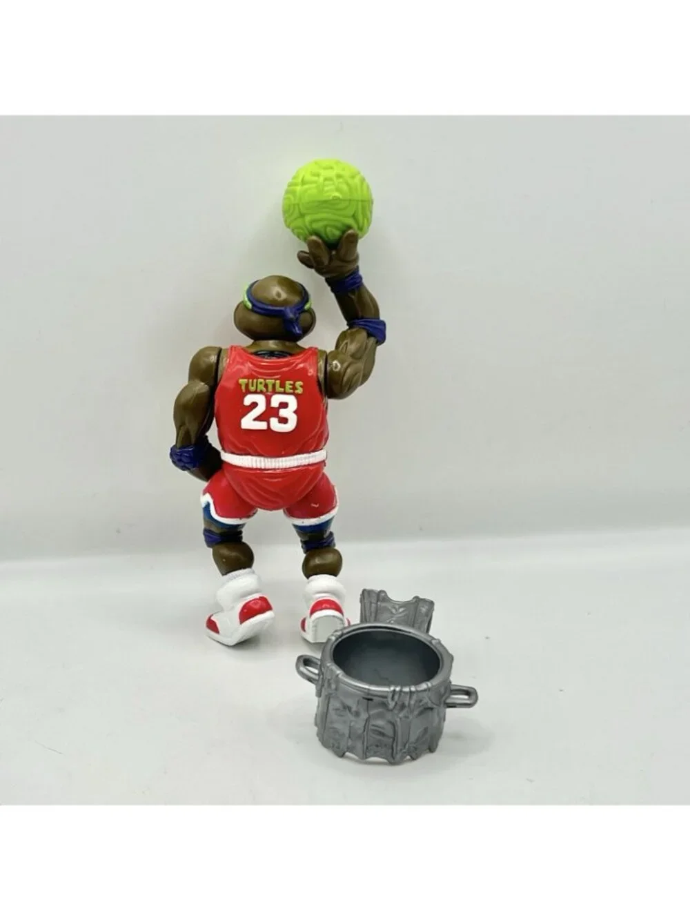TMNT Sewer Sports All Stars Slam Dunkin' Don With Ball And Net Playmates 1991
